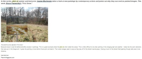 bruce foxworthy plein air magazine